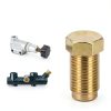 Tobaiwind Brake Line Plugs Brass NPT 1/8-1