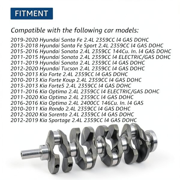 DanVard Crankshaft Kit for Hyundai Sonata-2