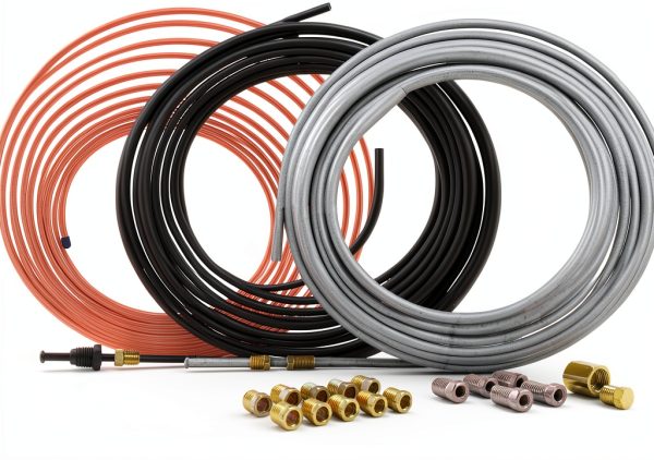 Copper Brake Line Kit 4LIFETIMELINES 1/4" Tubing-7