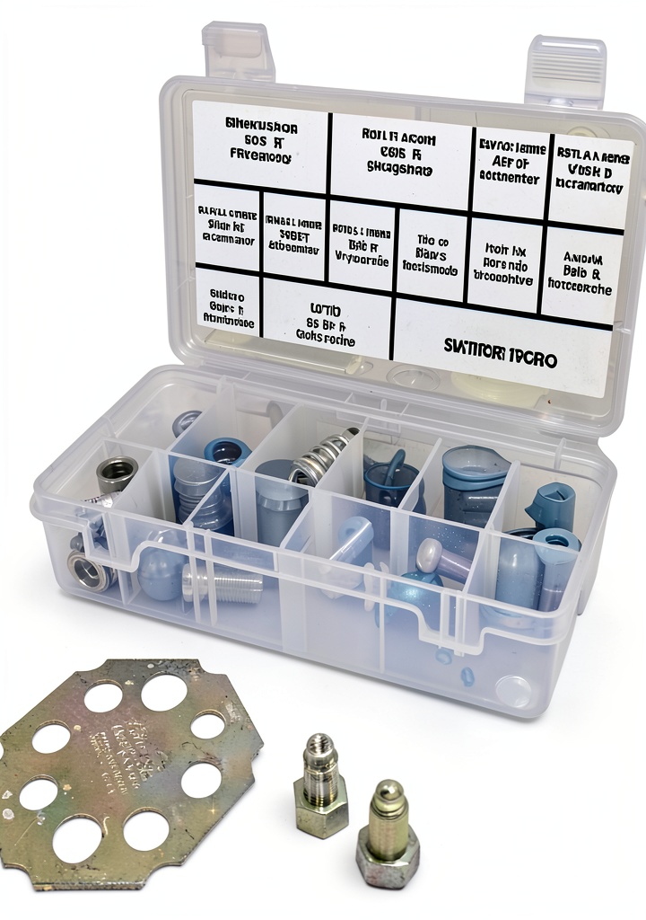Thexton Universal Master Cylinder Plug Kit components