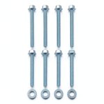 JEYPSHQP Zinc Bolt Set for Chevrolet V8 Engines 3/8-16 x-0