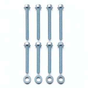 JEYPSHQP Zinc Bolt Set for Chevrolet V8 Engines 3/8-16 x-0