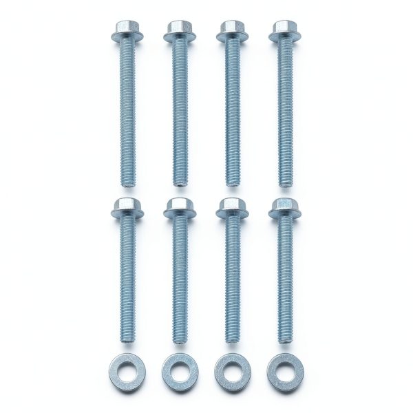 JEYPSHQP Zinc Bolt Set for Chevrolet V8 Engines 3/8-16 x-0