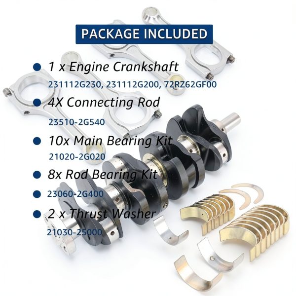 DanVard Crankshaft Kit for Hyundai Sonata-4