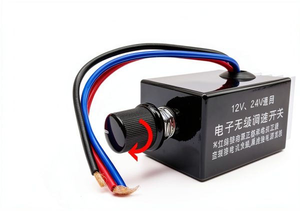 DC Motor Speed Controller LDCRE 12V/24V 10A Stepless Regulator 3 Pack-4