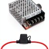 PWM DC Motor Speed Controller Hosyond 7-70V 30A with 30A Fuse-4
