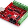 CNCTOPBAOS 4 Axis USB Mach3 Motion Control Card,Red 4-Axis Linkage MACH3 CNC Controller Board,Stepper Motor Driver Control Card 100KHz 4 Inputs Breakout Board for CNC Router Engraving Machine-5