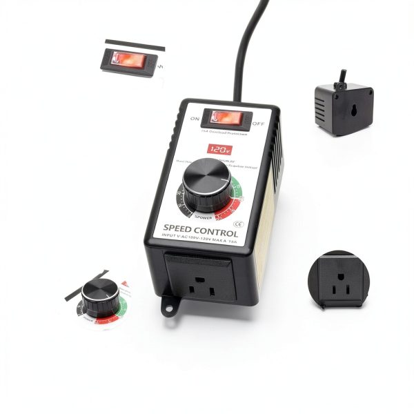 AC Motor Speed Controller IGEYAPA 100V-120V 15A with LED Display-1
