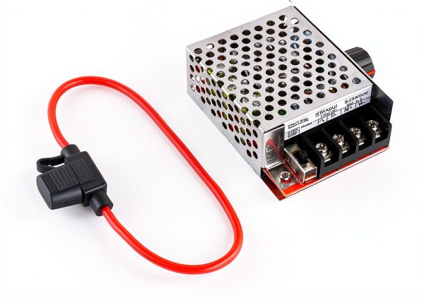 PWM DC Motor Speed Controller Hosyond 7-70V 30A with 30A Fuse-6