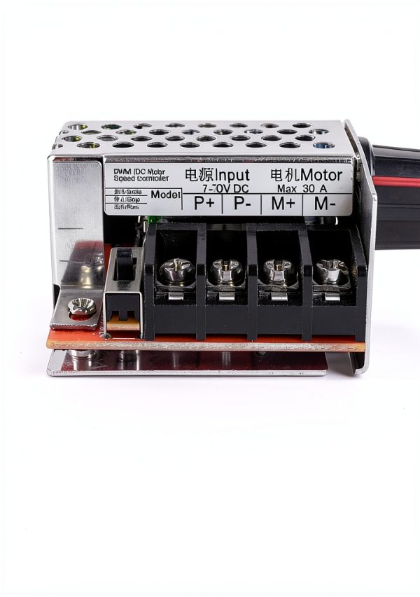 PWM DC Motor Speed Controller Hosyond 7-70V 30A with 30A Fuse-3