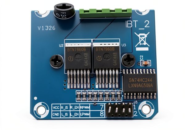 BTS7960 2-Piece Motor Driver Set for Arduino with Current Limiting-2