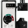 AC Motor Speed Controller CDMALL 120V 15A 6ft Cord Fan Control-5