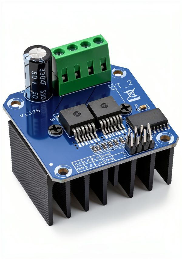 BTS7960 2-Piece Motor Driver Set for Arduino with Current Limiting-1