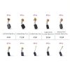 Electric Motor Carbon Brushes BZRR 40pcs Set with 10 Models for Repair-1
